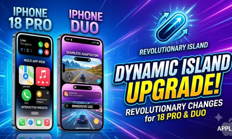 iPhone, 18 Pro, iPhone Duo Dynamic Island, Upgrade 2026