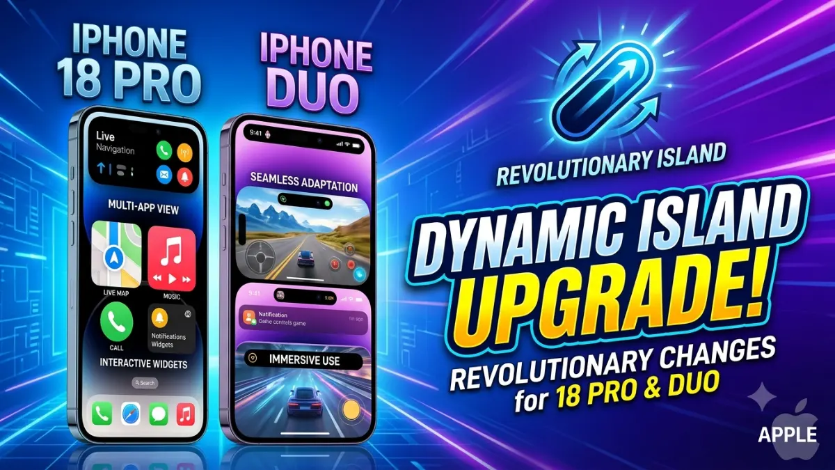 iPhone, 18 Pro, iPhone Duo Dynamic Island, Upgrade 2026
