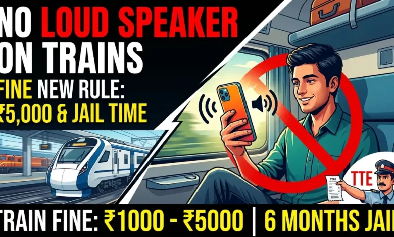 Indian Railways, भारतीय रेलवे, Train Fine Rule, ट्रेन नया नियम, Railway News
